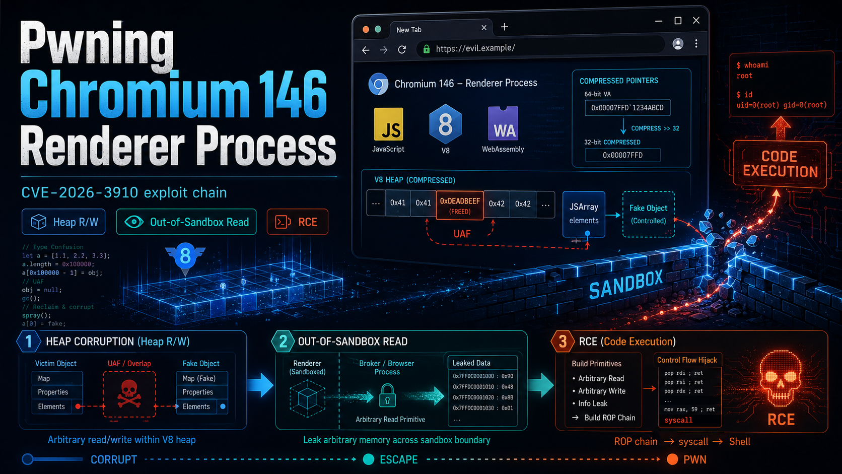 [ENG] Pwning Chromium 146 Renderer Process